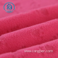 Anti Pilling 100 Polyester polar Fleece Emboss Fabric